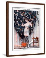 La Vie Parisienne, Leo Fontan, 1923, France-null-Framed Giclee Print