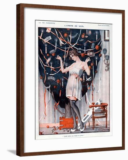 La Vie Parisienne, Leo Fontan, 1923, France-null-Framed Giclee Print