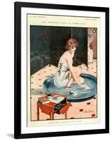 La Vie Parisienne, Leo Fontan, 1924, France-null-Framed Giclee Print