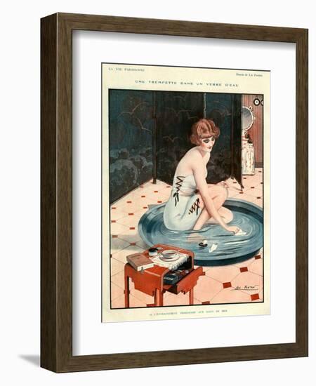 La Vie Parisienne, Leo Fontan, 1924, France-null-Framed Giclee Print