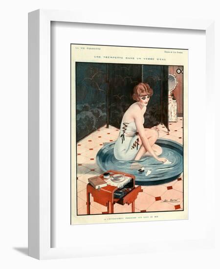 La Vie Parisienne, Leo Fontan, 1924, France-null-Framed Giclee Print