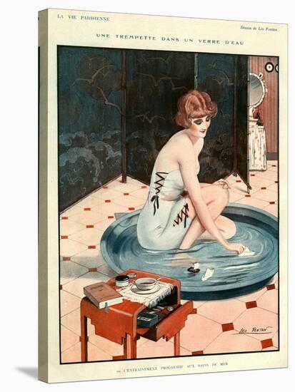 La Vie Parisienne, Leo Fontan, 1924, France-null-Stretched Canvas