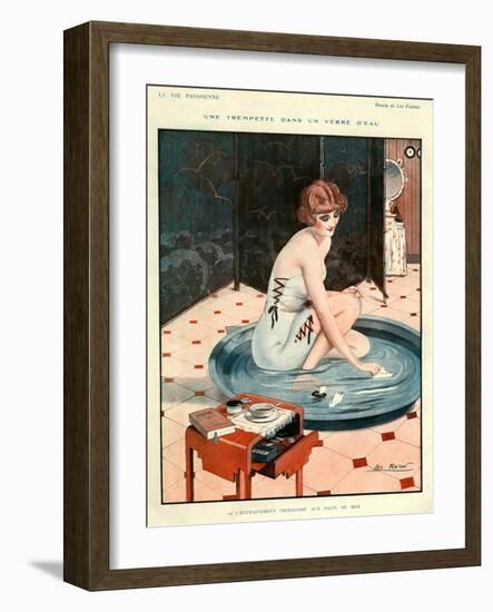 La Vie Parisienne, Leo Fontan, 1924, France-null-Framed Giclee Print