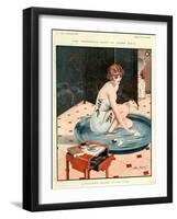 La Vie Parisienne, Leo Fontan, 1924, France-null-Framed Giclee Print