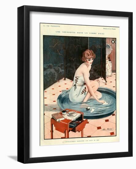 La Vie Parisienne, Leo Fontan, 1924, France-null-Framed Giclee Print