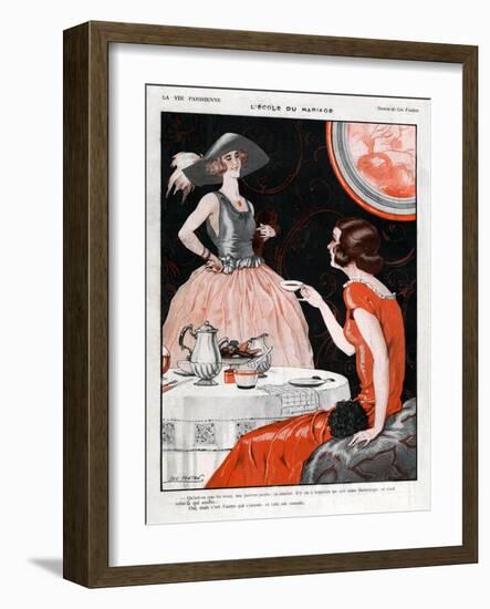 La Vie Parisienne, Leo Fontan, France-null-Framed Giclee Print