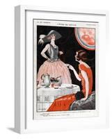 La Vie Parisienne, Leo Fontan, France-null-Framed Giclee Print