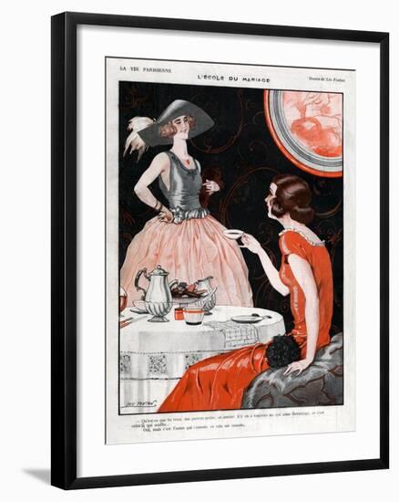 La Vie Parisienne, Leo Fontan, France-null-Framed Giclee Print