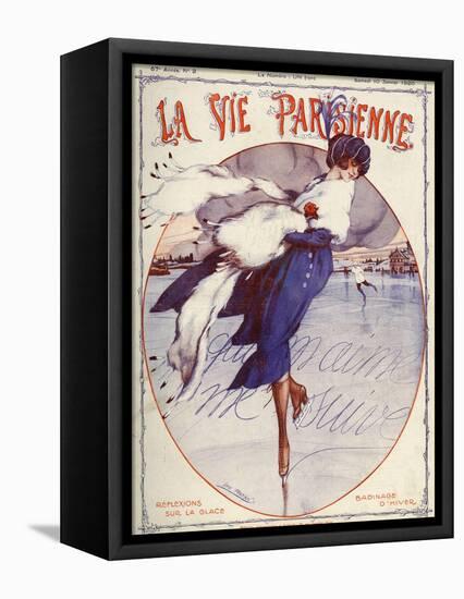 La Vie Parisienne, Leo Pontan, 1920, France-null-Framed Stretched Canvas