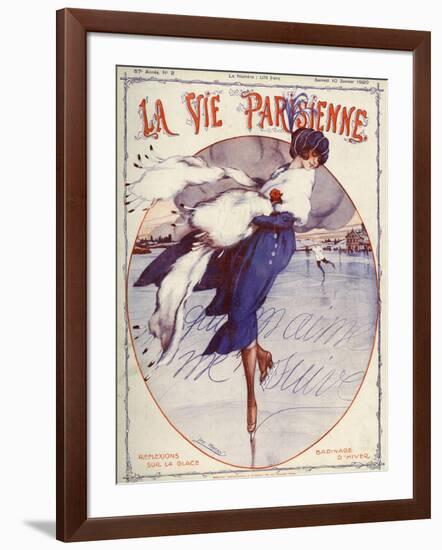 La Vie Parisienne, Leo Pontan, 1920, France-null-Framed Giclee Print