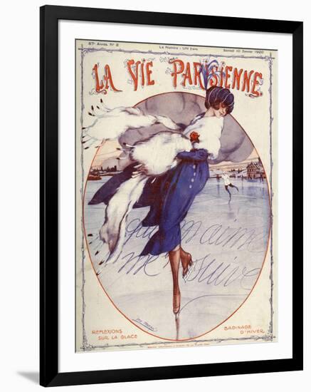 La Vie Parisienne, Leo Pontan, 1920, France-null-Framed Giclee Print