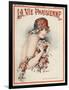 La Vie Parisienne, Leo Pontan, 1924, France-null-Framed Giclee Print