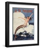 La Vie Parisienne, Leo Pontan, 1924, France-null-Framed Premium Giclee Print