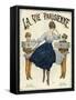 La Vie Parisienne, Magazine Cover, France, 1916-null-Framed Stretched Canvas