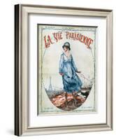 La Vie Parisienne, Magazine Cover, France, 1918-null-Framed Giclee Print