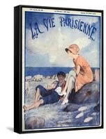 La Vie Parisienne, Magazine Cover, France, 1919-null-Framed Stretched Canvas