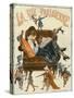La Vie Parisienne, Magazine Cover, France, 1920-null-Stretched Canvas