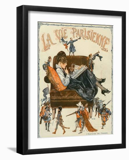 La Vie Parisienne, Magazine Cover, France, 1920-null-Framed Giclee Print