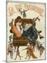 La Vie Parisienne, Magazine Cover, France, 1920-null-Mounted Giclee Print