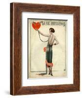 La Vie Parisienne, Magazine Cover, France, 1925-null-Framed Giclee Print