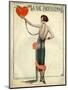 La Vie Parisienne, Magazine Cover, France, 1925-null-Mounted Giclee Print