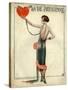 La Vie Parisienne, Magazine Cover, France, 1925-null-Stretched Canvas