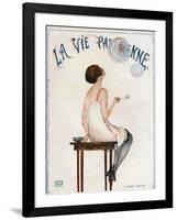 La Vie Parisienne, Magazine Cover, France, 1927-null-Framed Giclee Print