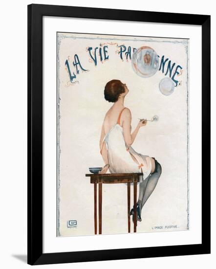 La Vie Parisienne, Magazine Cover, France, 1927-null-Framed Giclee Print