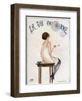 La Vie Parisienne, Magazine Cover, France, 1927-null-Framed Giclee Print
