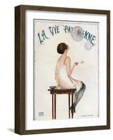 La Vie Parisienne, Magazine Cover, France, 1927-null-Framed Giclee Print