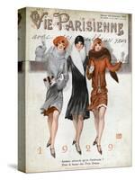 La Vie Parisienne, Magazine Cover, France, 1928-null-Stretched Canvas