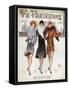 La Vie Parisienne, Magazine Cover, France, 1928-null-Framed Stretched Canvas