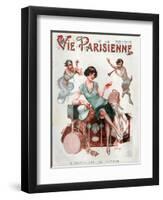 La Vie Parisienne, Magazine Cover, France, 1929-null-Framed Giclee Print