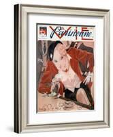 La Vie Parisienne, Magazine Cover, France, 1931-null-Framed Giclee Print