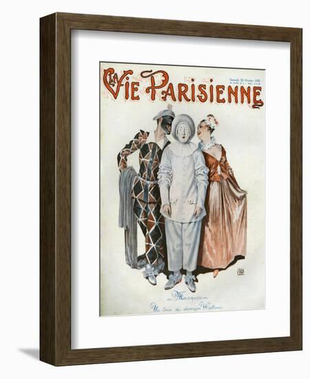 La Vie Parisienne, Magazine Cover, France, 1931-null-Framed Giclee Print