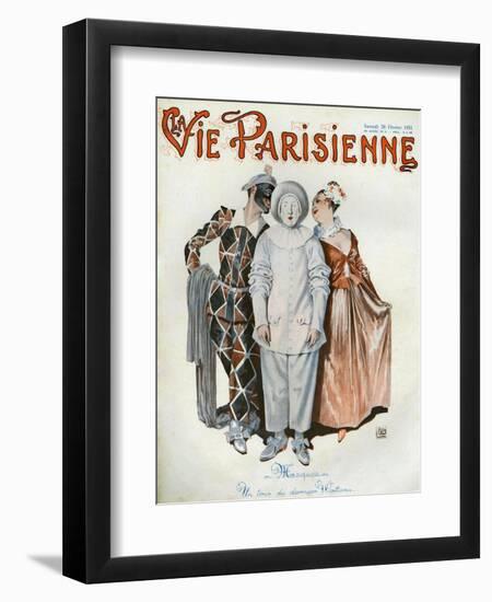 La Vie Parisienne, Magazine Cover, France, 1931-null-Framed Giclee Print