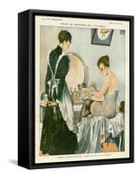 La Vie Parisienne, Magazine Plate, France, 1916-null-Framed Stretched Canvas