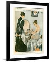 La Vie Parisienne, Magazine Plate, France, 1916-null-Framed Giclee Print