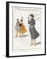 La Vie Parisienne, Magazine Plate, France, 1916-null-Framed Giclee Print