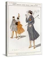La Vie Parisienne, Magazine Plate, France, 1916-null-Stretched Canvas