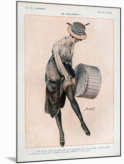 La Vie Parisienne, Magazine Plate, France, 1916-null-Mounted Giclee Print