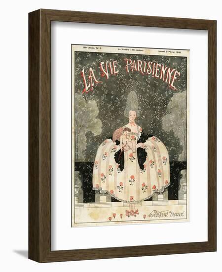 La Vie Parisienne, Magazine Plate, France, 1918-null-Framed Giclee Print