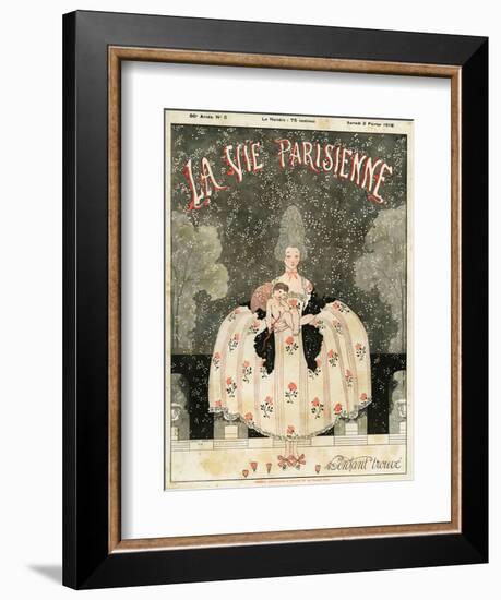 La Vie Parisienne, Magazine Plate, France, 1918-null-Framed Giclee Print