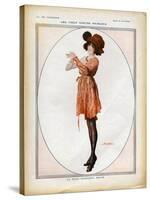 La Vie Parisienne, Magazine Plate, France, 1918-null-Stretched Canvas