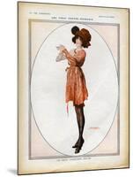 La Vie Parisienne, Magazine Plate, France, 1918-null-Mounted Giclee Print