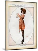 La Vie Parisienne, Magazine Plate, France, 1918-null-Mounted Giclee Print