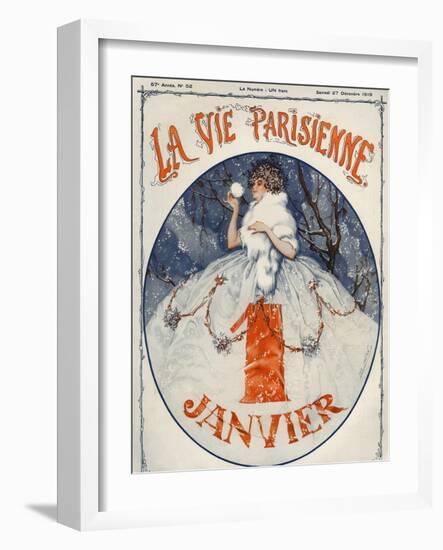 La Vie Parisienne, Magazine Plate, France, 1919-null-Framed Giclee Print