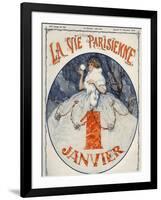 La Vie Parisienne, Magazine Plate, France, 1919-null-Framed Giclee Print