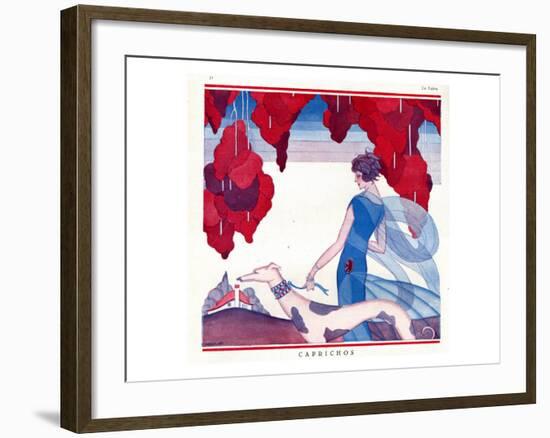 La Vie Parisienne, Magazine Plate, France, 1920-null-Framed Giclee Print