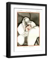 La Vie Parisienne, Magazine Plate, France, 1920-null-Framed Giclee Print